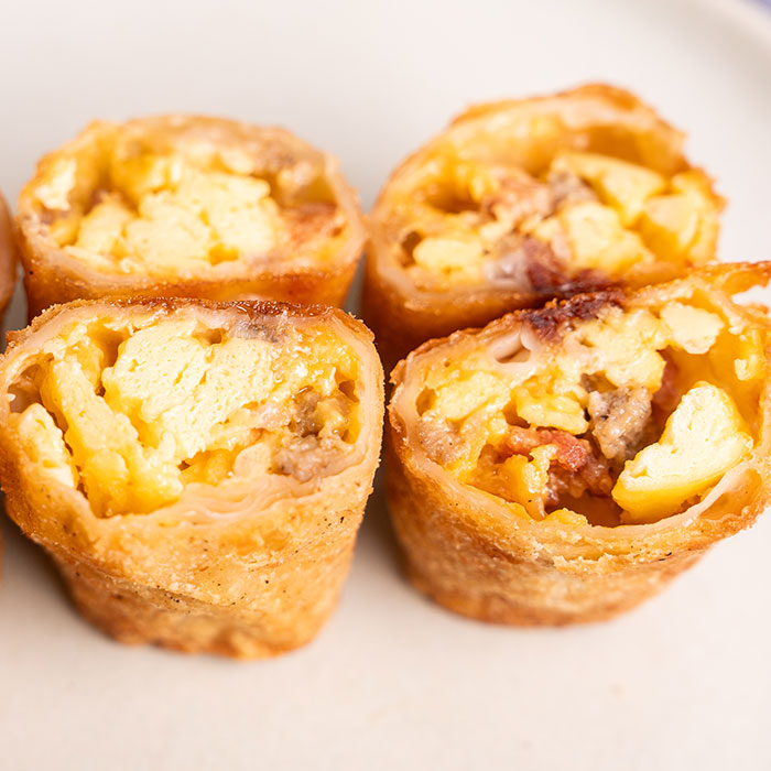 Breakfast Egg Rolls (Air Fryer & Oven)