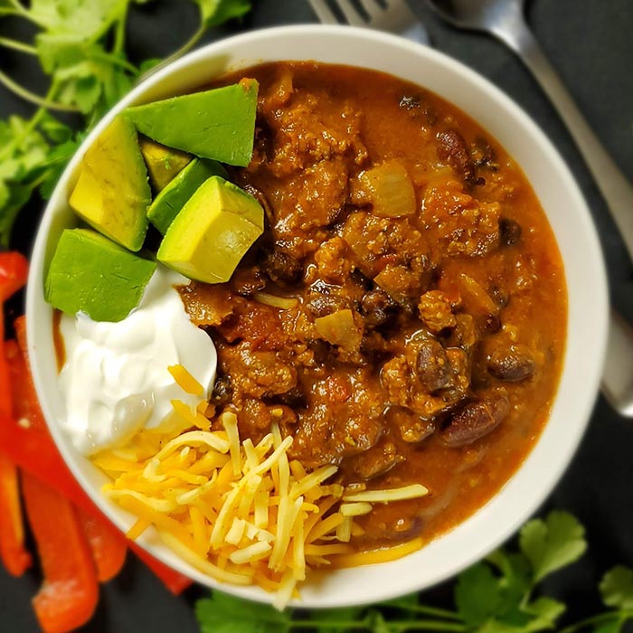 Homemade Chili Crockpot Meal Gift