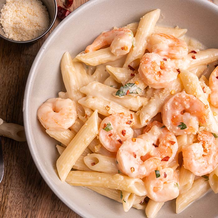 Shrimp Alfredo