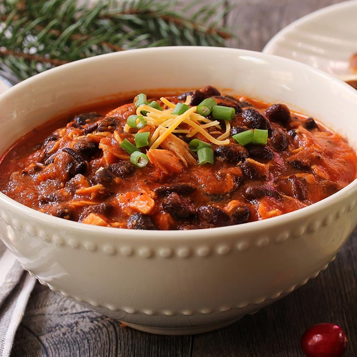 Turkey Chili Crockpot Meal Gift